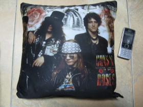 Guns n Roses, vankúšik cca.30x30cm 100%polyester